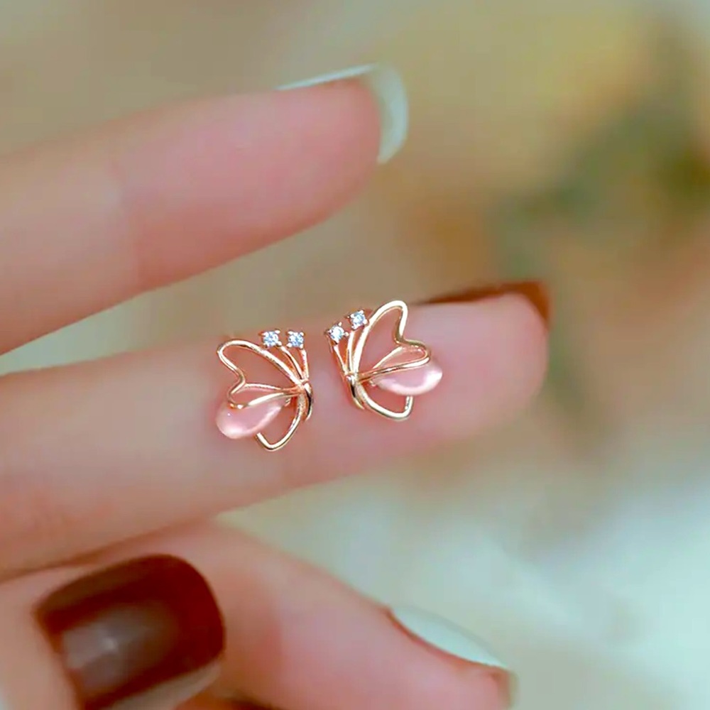 New Butterfly stud Earrings